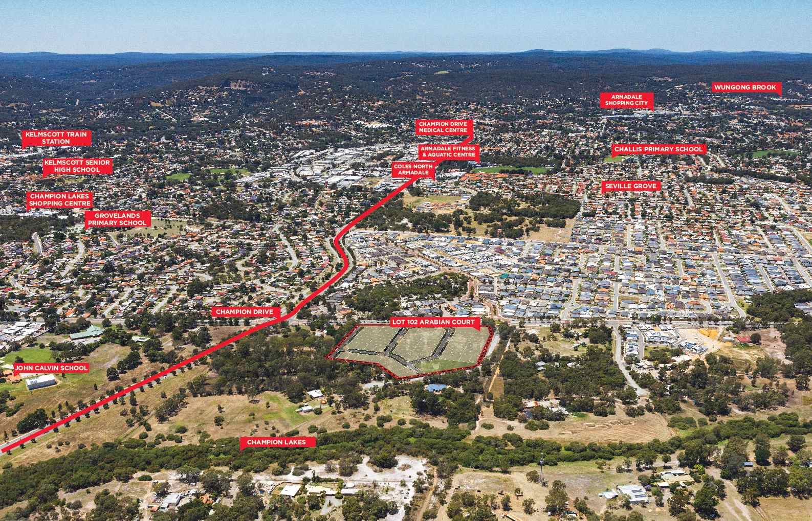 [Land for Sale] Lot 102 Arabian Court, Champion Lakes OpenLot